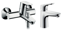 Комплект смесителей Hansgrohe Focus E2 (3194000/31607000) хром