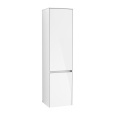 Villeroy Boch Collaro C03400DH Шкаф пенал для ванной комнаты, петли слева (Glossy White)