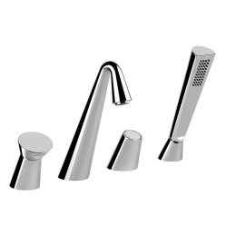 Смеситель для ванны Gessi Cono (45037#031) хром