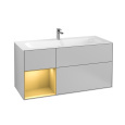 Villeroy Boch Finion F060HFGJ Тумба под раковину 1196х498 мм (gold matt/light grey matt)