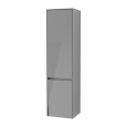 Villeroy Boch Collaro C03401FP Шкаф пенал для ванной комнаты, петли справа (Glossy Grey)