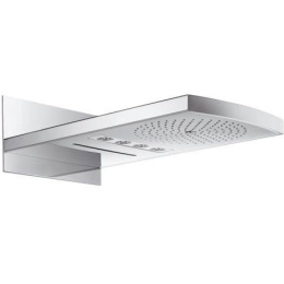 Верхний душ Hansgrohe Raindance Rainfall 145250, 280x540 мм, 3 типа струи, хром/белый