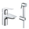 GROHE Start Edge 23773001 Смеситель для раковины с гигиеническим душем (хром)