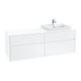 Villeroy Boch Collaro C023L0MS Тумба под раковину 1600х500 мм (White Matt)