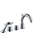 Hansgrohe Axor Uno 38461000 Смеситель на борт ванны (хром)