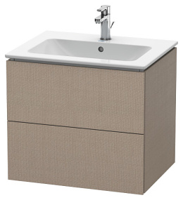 Тумба подвесная 62 см Duravit L-Cube LC624007575, коричневый