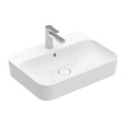 Раковина для ванны 60 см Villeroy&Boch Finion (414264RW) белый камень