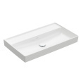 Раковина для ванной 80 см Villeroy&Boch Collaro (4A3383RW) белый камень