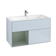 Villeroy Boch Finion F030GMHA Тумба под раковину 996х498 мм (olive matt/cloud matt)