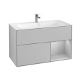 Villeroy Boch Finion G040GJGJ Тумба под раковину 996х498 мм (light grey matt/light grey matt)