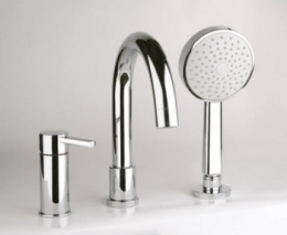 Смеситель для ванны Gessi Ozone (13837#031) хром