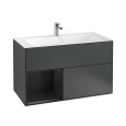 Villeroy Boch Finion F030PDHG Тумба под раковину 996х498 мм (black matt/midnight blue matt)