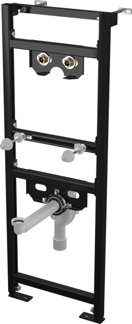 Монтажная рама для умывальника со встроенным сифоном AlcaPlast A104AVS/1120