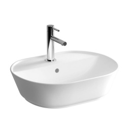 Раковина накладная 54,5 см Vitra Geo (7428B003-0001) белый