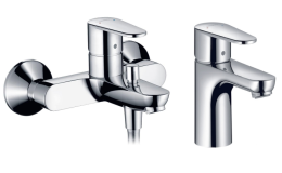 Комплект смесителей Hansgrohe Talis E2 (31642000/31612000) хром