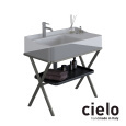 Ceramica CIELO Siwa SWST CM - Консоль для раковины, стальная (Cemento)