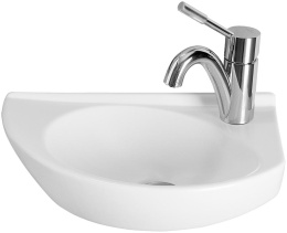 Раковина 73024L01 VILLEROY&BOCH OBLIC, 400х265 мм, чаша слева