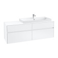 Villeroy Boch Collaro C03000MS Тумба под раковину 1600х500 мм (White Matt)