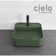 Ceramica CIELO Shui Comfort SHCOLAQF AG - Раковина для ванной комнаты 44*43 см, подвесная - накладна
