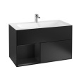 Villeroy Boch Finion G030PDPD Тумба под раковину 996х498 мм (black matt/black matt)