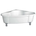 Акриловая ванна BelBagno, BB07-CRM, 150 х 150 см, хром