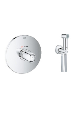 Гигиенический душ с термостатом Grohe 34537263 встроенный