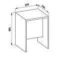 Табурет для ванной комнаты Kartell by Laufen 3.8933.0.085.000.1