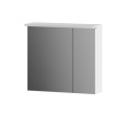 000-Am.Pm M70MCX0601WG SPIRIT, Зеркальный шкаф, 60 см, с подсветкой цвет: белый, глянец