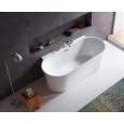 Акриловая ванна 150x80 BelBagno (BB409-1500-800), округлая