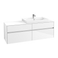 Villeroy Boch Collaro C02700DH Тумба под раковину 1600х500 мм (Glossy White)