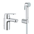 Grohe Eurosmart Cosmopolitan 23125000 Смеситель для раковины с душем с минибиде лейкой