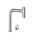 Смеситель для кухни Hansgrohe Metris Select M71 (73804000) хром