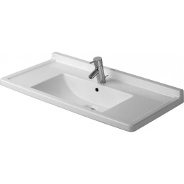 Умывальник 85 см Duravit Starck 3 0304800000А, белый