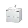 Тумба подвесная Duravit L-Cube LC624401818/2332650000, белый