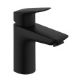 Смеситель для раковины Hansgrohe Logis (71100670) с донным клапаном, черный матовый