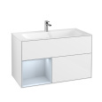 Villeroy Boch Finion G030HAGF Тумба под раковину 996х498 мм (cloud matt/glossy white)