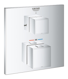 Grohe Grohtherm Cube 24155000 Термостат для ванны, встраиваемый без излива