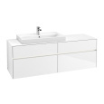 Villeroy Boch Collaro C026L0DH Тумба под раковину 1600х500 мм (Glossy White)