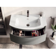 Раковина на тумбу BERLONI BAGNO WAY ROUND LAVMOOINCXR003 101