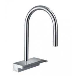 Смеситель для кухни Hansgrohe Aquno Select M81 (73837000) хром