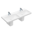 Раковина двойная для ванной 120 см Villeroy&Boch Avento (4A23CG01) альпийский белый