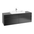 Villeroy Boch Collaro C02800PD Тумба под раковину 1600х500 мм (Black Matt Lacquer)