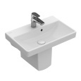 Раковина мини для ванной 55 см Villeroy&Boch Avento (4A005501) альпийский белый