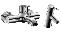 Комплект смесителей Hansgrohe Talis S (3242000/3202000) хром