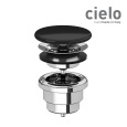 Ceramica CIELO PIL01 N - Донный клапан, сливной гарнитур (Чёрный глянцевый)