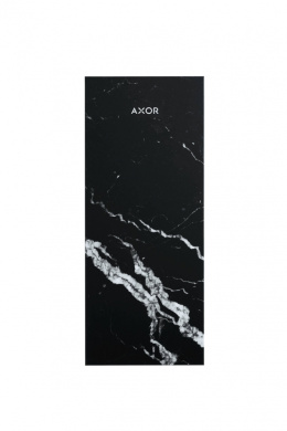 Панель для смесителя Axor MyEdition 47913000, 20 см, черный мрамор