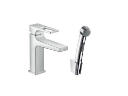 Смеситель для раковины Hansgrohe Metropol 74522000 с гигиеническим душем Хром