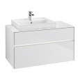 Villeroy Boch Collaro C017L0DH Тумба под раковину 1000х500 мм (Glossy White)