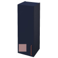 Шкаф-пенал Jacob Delafon Odeon Rive Gauche 40 см, EB2571G/D-RX-S37, цвет нежно-розовый сатин, ручки 
