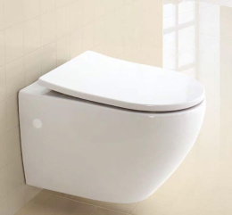 Подвесной унитаз BelBagno Sfera-R BB513CH, безободковый